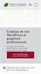Mobile Screenshot of fabricecourt.com